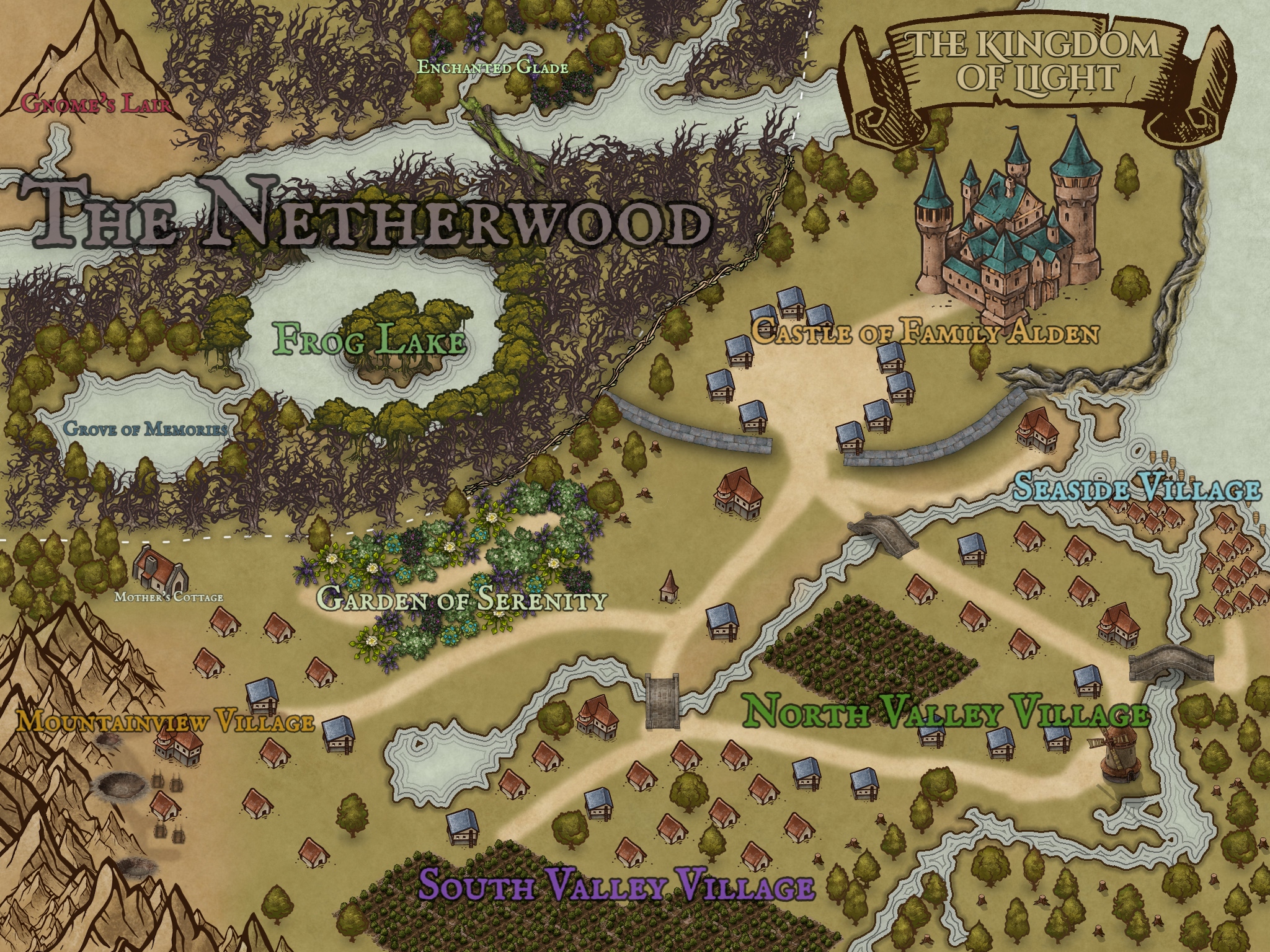 Unveiling the Kingdom of Light: Map Insights for Readers